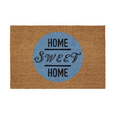 Orsina Home Sweet Home Printed Doormat from B&Q
