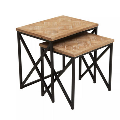 Orsina Kickford Side Tables Set Of Two from B&Q
