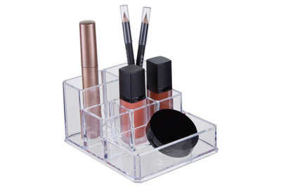 B&Q -  Beauty 6 Compartment Cosmetics Organiser