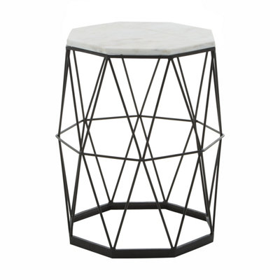 Orsina Shalimar Side Table With Octagonal Top from B&Q