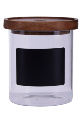 Orsina Durable Multipurpose Chalkboard 750Ml Storage JarStylish Jar With Lid For CounterAirtight Storage Jars from B&Q