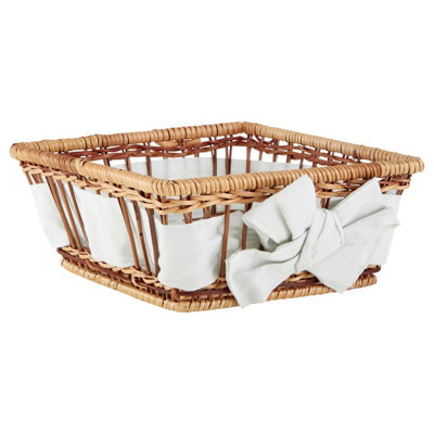 Orsina Small Fern Woven Decorative Basket from B&Q
