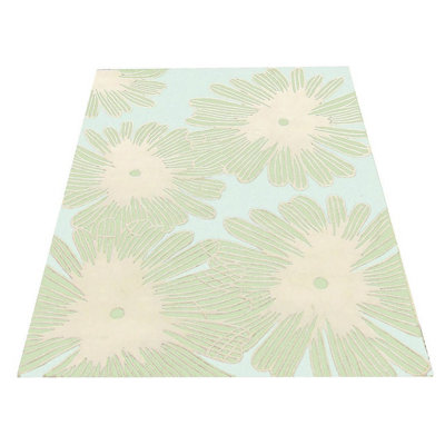 B&Q -  Ditsy Daisy Patterned Rug