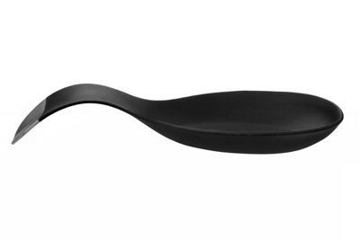 Orsina Black Enamel Spoon RestDurable Metal Holder With Glossy Enamel FinishKeeps Worktops Clean And Organised from B&Q