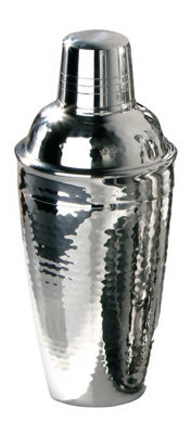 Orsina 500Ml Cocktail Shaker With Hammered EffectStainless Steel Shaker With Textured FinishIdeal For Mixing from B&Q