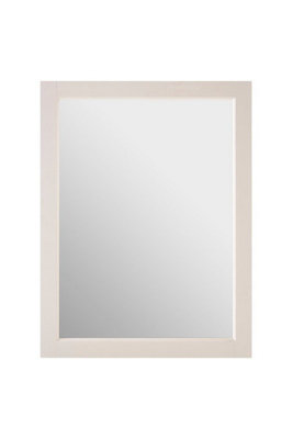 Buttercup Farm Mirrored Wall Cabinet With 2 Inner ShelvesWoodL16 X W51 X H66 CmWhite from B&Q