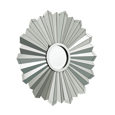 Orsina Flare Sunburst Design Accent Mirror from B&Q