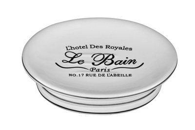 Maison By Premier White Le Bain Ceramic Soap Dish - Image 4