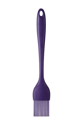 B&Q -  Purple Silicone Baking Brush,basting Brush,glazing Brush With Hanging Loop,perfect For Buttering Baking Pans