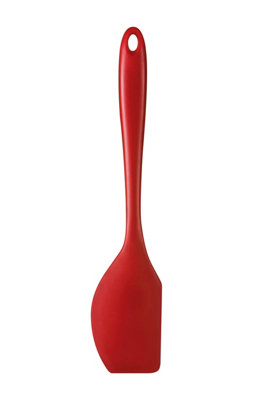 Orsina Red Silicone Spatula,heat-Resistant Silicone Turner,rubber Scraper,rubber Kitchen Utensil With Hanging Hole from B&Q