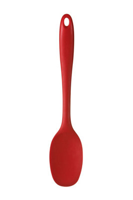 Orsina Red Silicone Kitchen Spoon With Ergonomic Handle,stain-Resistant Silicone Spoon,ideal For Serving Hot Foods from B&Q