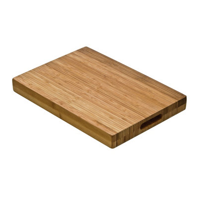 Orsina Bamboo Butchers Chopping And Serving BoardDurable 36X26Cm Eco-Friendly Cutting Board from B&Q