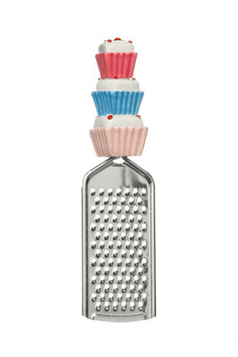 Orsina Versatile Cupcake Fine GraterSleek Stainless Steel Grater For KitchenStylish Cheese Grater For Cooking from B&Q