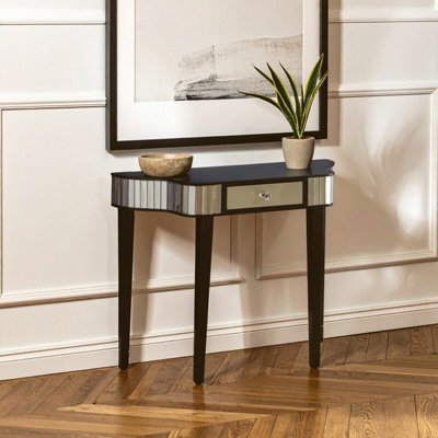 Orsina Glamorous Design Console TableReflective Design Hallway TableFunctional Modern Console Table For Hallway from B&Q
