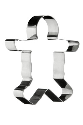 Orsina Durable Man Cookie CutterStainless Steel Cookie CuttersEffortless Cuting Steel Cutters from B&Q