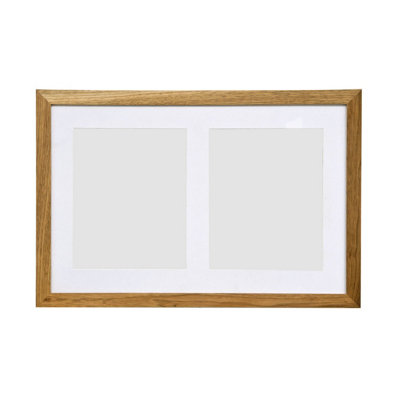 Orsina Walnut Wood 2 Of 8 X 10" Collage Photo Frame from B&Q