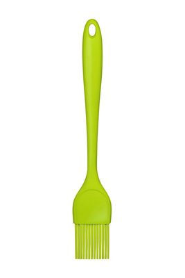 Orsina Lime Green Pastry BrushNon-Stick Silicone Brush With Ergonomic HandleHeat Resistant Up To 240Degrees from B&Q