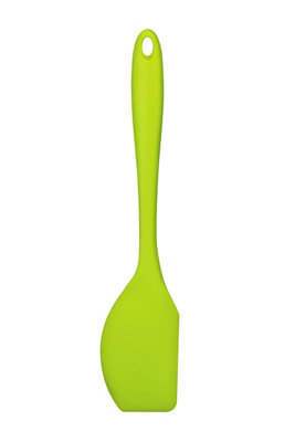 Orsina Premier Lime Green Silicone SpatulaHeat-Resistant To 240DegreesStain-Resistant & Dishwasher SafeErgonomic Handle from B&Q