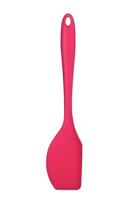 Orsina Hot Pink Silicone SpatulaHeat-Resistant To 240DegreesStain-Resistant & Dishwasher SafeErgonomic Handle from B&Q
