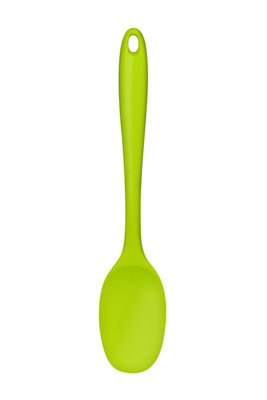 Orsina Lime Green Silicone SpoonHeat-Resistant Spoon With Ergonomic HandleNon-Stick Friendly Design from B&Q