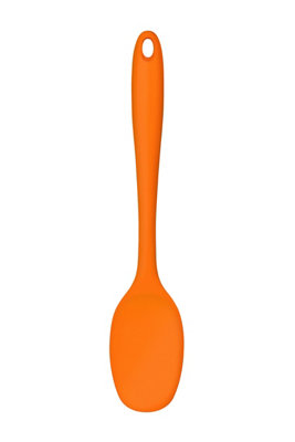 Orsina Orange Silicone SpoonHeat-Resistant Spoon With Ergonomic HandleNon-Stick Friendly Design from B&Q