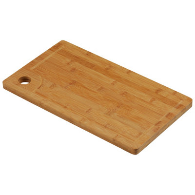 Orsina Bamboo Rectangular Chopping And Serving BoardDurable 42X30Cm Eco-Friendly Cutting Board from B&Q