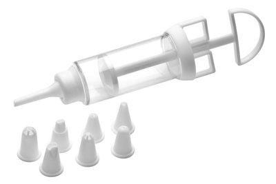 Premier Housewares Interiors By Premier Stunning Design White And Clear Plastic Cake Decorating SetCreative Decorating Set For Birthday Parties from B&Q