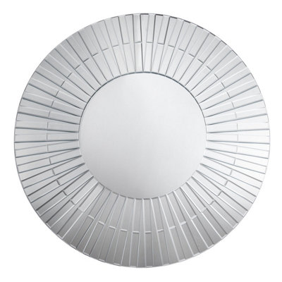Premier Housewares Interiors By Premier Flared Frame Wall Mirror Light