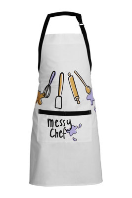 Orsina Doodle Messy Chef Apron from B&Q