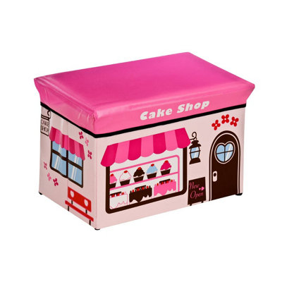 Orsina Cake Shop Design Storage Box And SeatEasy To Maintain Children Bedroom Seat from B&Q