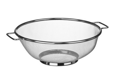 Orsina Sieve With Dual HandlesStainless Steel Colander For SiftingMetal Colander Strainer For Rinsing Fruits from B&Q