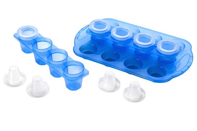 Premier Housewares Blue Ice Shot Glass Mould - Image 6