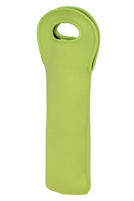 Premier Housewares Lime Green Neoprene Wine Bottle Holder - Image 5