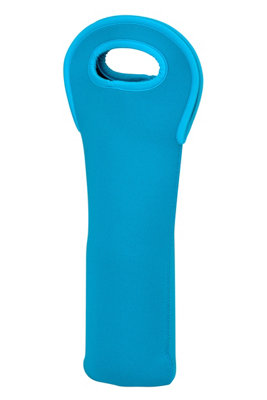 Orsina Stylish Blue Wine Bottle Holder, Modern Bottle Holder For Kitchen, Heat Resistant Sleek Wine Bottle Holder