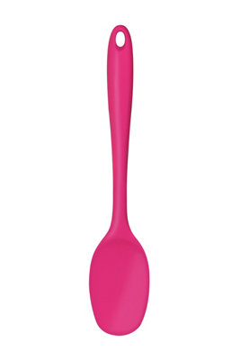 Premier Housewares Interiors By Premier Durable Silicone Spoon PeonyHeat Resistant Utensil For KitchenVersatile Peony Spoon For Breakfast from B&Q