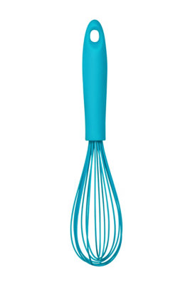 Premier Housewares Interiors By Premier Versatile Silicone Whisk TurquoiseHeat Resistant Utensil For KitchenDurable Turquoise Whisk For Breakfast from B&Q