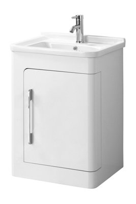 Orsina Savannah Wht Hi Gloss UndrDelivered Fully Assmbled from B&Q