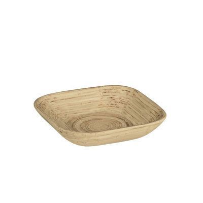 Orsina Kyoto Natural Small Square Bowl from B&Q