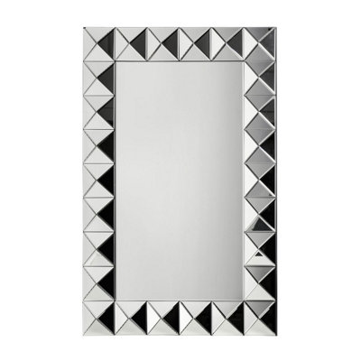 Orsina 3D Effect Rectangular Wall Mirror from B&Q