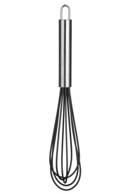 Orsina Non-Stick Black Silicone Whisk,best Whisk For Baking,kitchen Whisk,wire Whisk,heat Resistant Kitchen Whisk from B&Q
