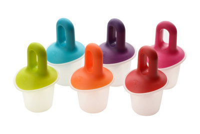 Essentials By Premier Green/Blue/Orange Set Of 6 Kotka Set Of 6 Ice Lolly Makers - Image 5