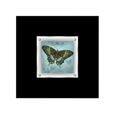 Orsina Butterfly 2 Framed Wall Art from B&Q