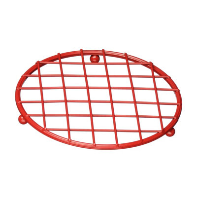 Orsina Helix Red Powder Trivet from B&Q
