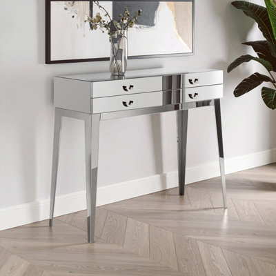 Premier Housewares Interiors By Premier Lure 4 Drawers Console Table from B&Q