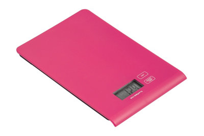 Orsina Hot Pink Abs Kitchen Scale from B&Q