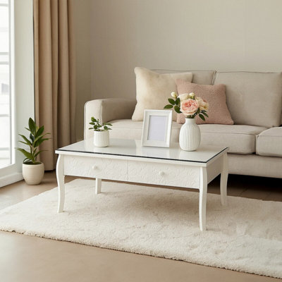Orsina Chamonix Modern Coffee Table from B&Q