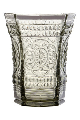 B&Q -  Baroque Smoked Glass Tumbler