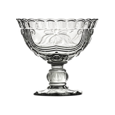 Orsina Imperial Smoked Glass Sundae Dish from B&Q