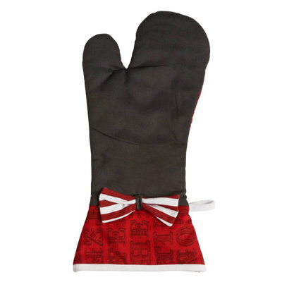 Orsina Single Oven GloveVibrant Multicolour Pattern With Quilted Heat ProtectionComfortable Grip For Handling from B&Q
