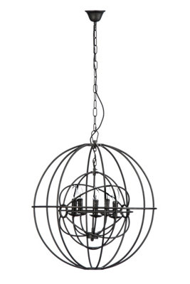 Orsina Orbital 5 Arm Round Pendant Light from B&Q